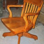 Office Chair 01 - After.  Refinished in a light oak.  June 6, 2005. Office Chair 01 - After. Refinished in a light oak. June 6, 2005.