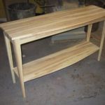 Sofa Table - before.  Custom build.  November 2, 1998. Sofa Table - before. Custom build. November 2, 1998.